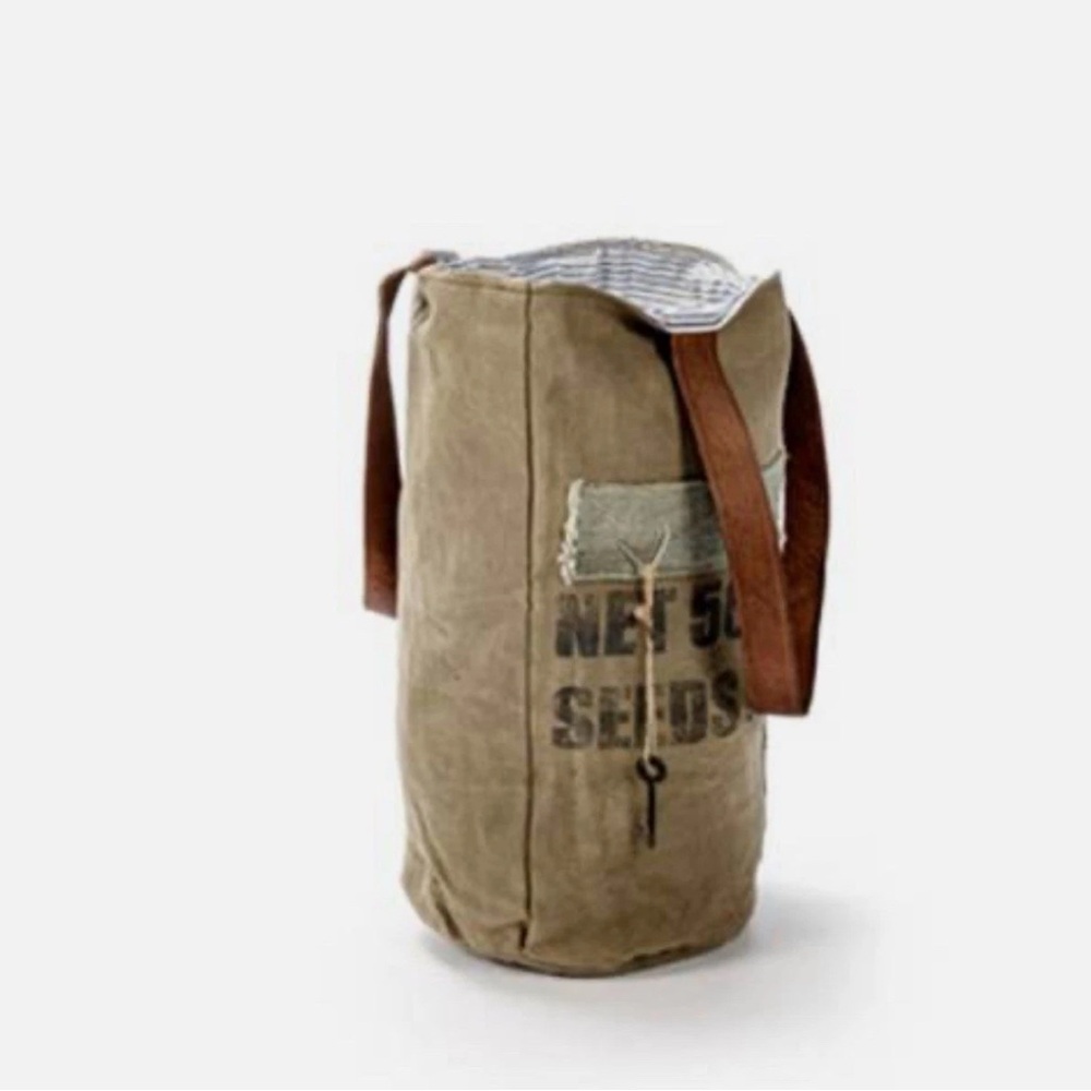 Mariette-Handmade Duffel Bag with Antique Key Detail from the Barrel Shack